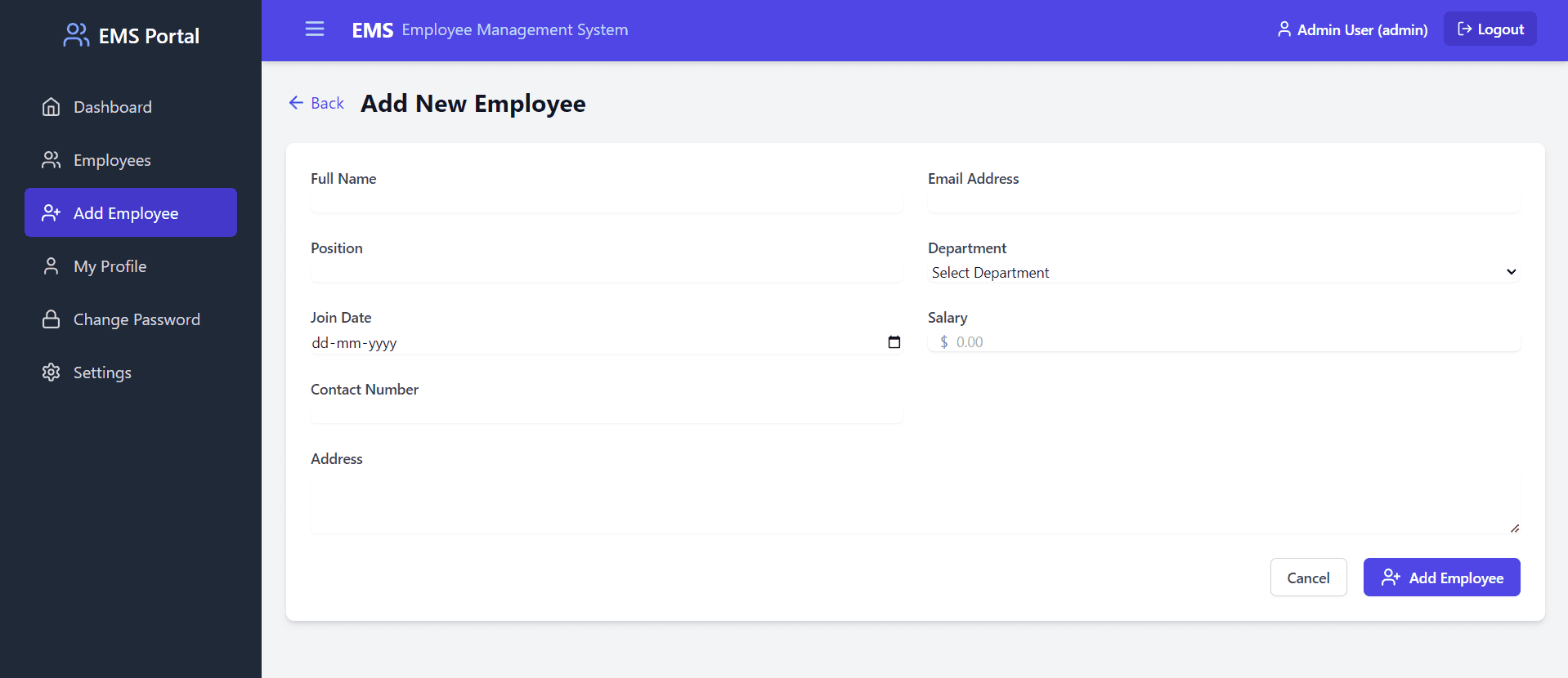 Employee Management System gallery image 6